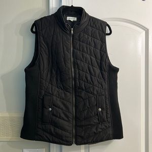 Grace and Lace slim fit puffer vest.